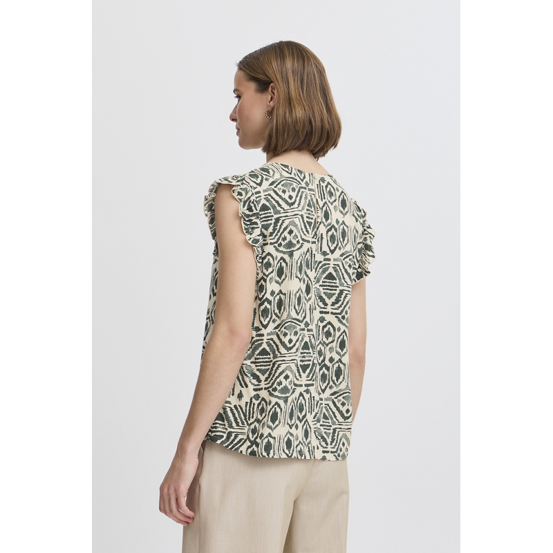 B young BYMMJOELLA VNECK FRILL T1365901_2
