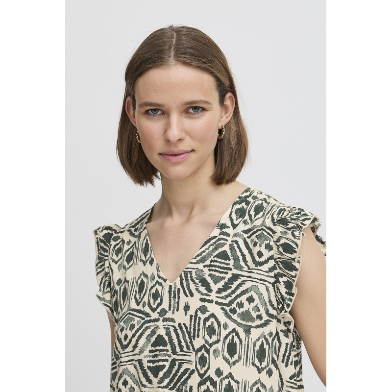 B young BYMMJOELLA VNECK FRILL T1365901_3