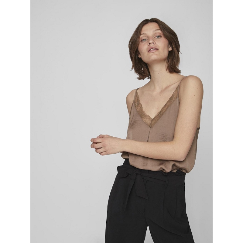Vila VICAVA VNECK LACE SINGLET NOOS1420202_3