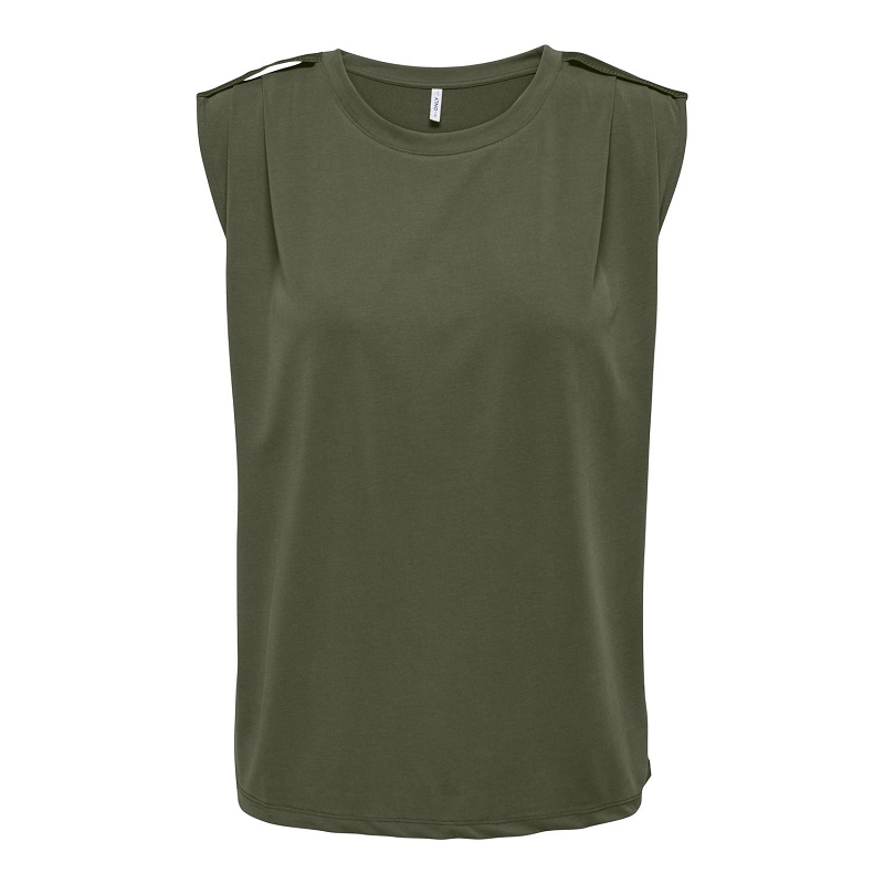 Only FREE LIFE SL MODAL SATIN MIX TOP JRS
