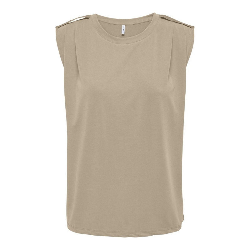Only FREE LIFE SL MODAL SATIN MIX TOP JRS