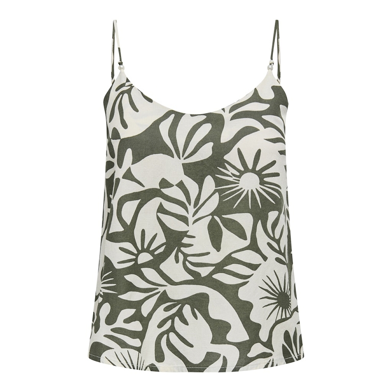 Only JAKIRI LINEN SINGLET PTM