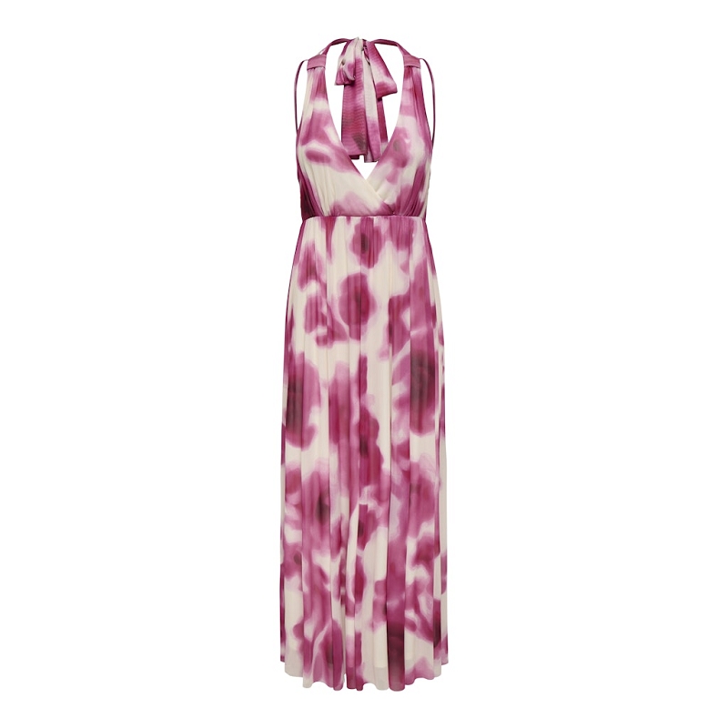 Only PARIS SL HALTERNECK AOP DRESS JRS