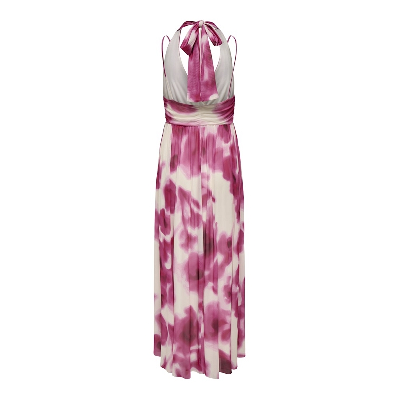 Only PARIS SL HALTERNECK AOP DRESS JRS1462201_2