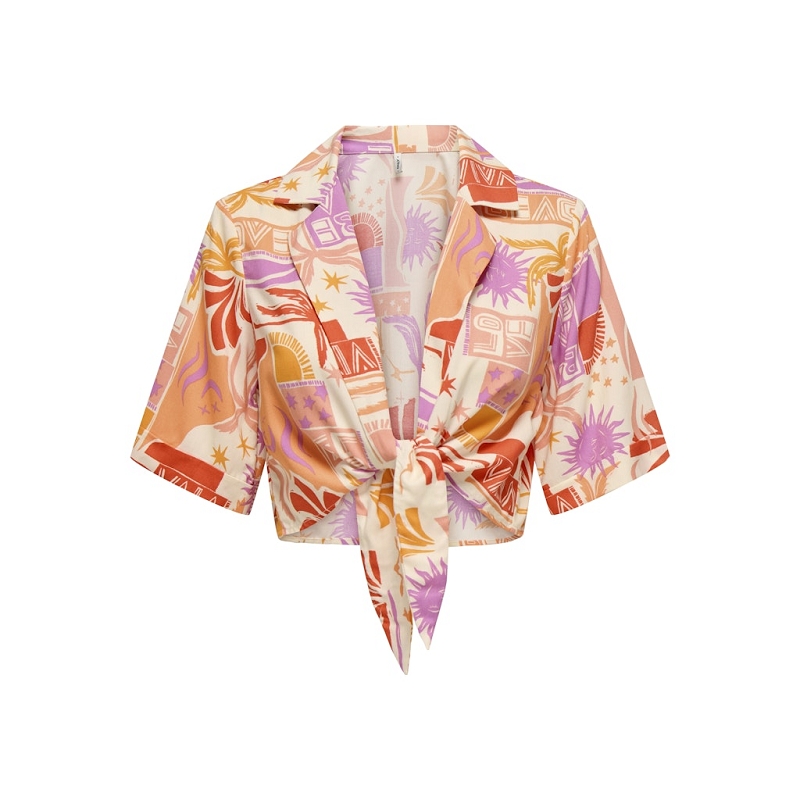 Only ZUFFY LIFE SS KNOT SHIRT PTM