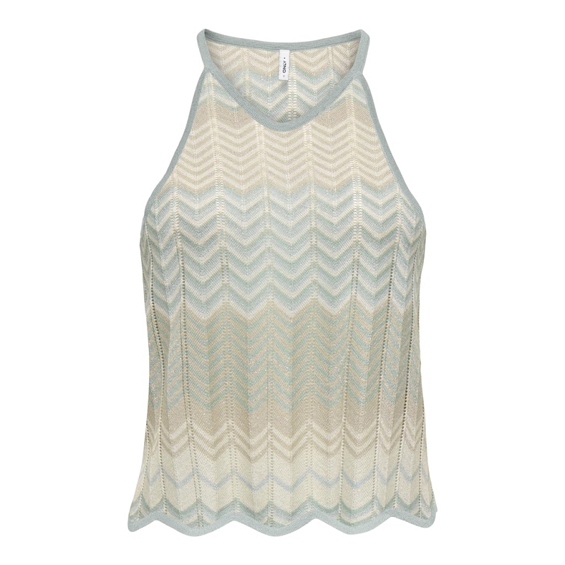 Only ALVIRA LIFE SL GLITTER TOP KNT