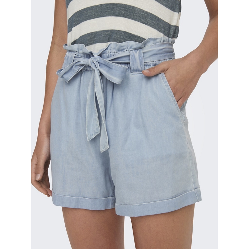 Only BEA SMILLA HW PB LOOSE DNM SHORTS