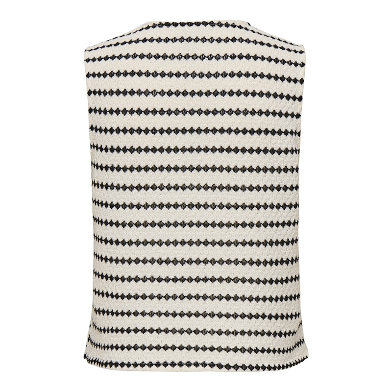 Only EVA SL SHORT STRIPE VEST CS JRS1464301_2