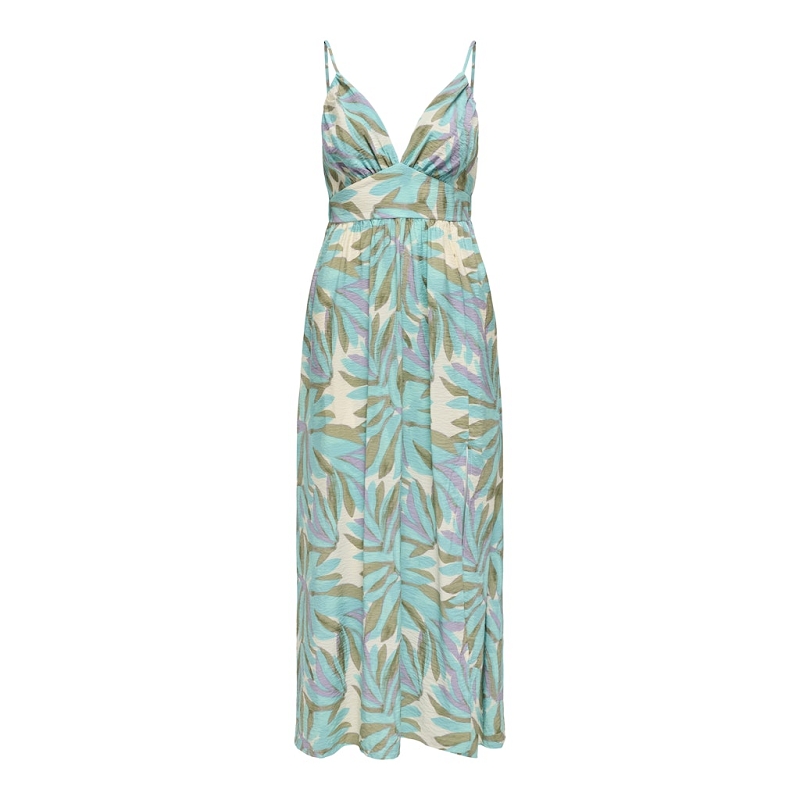 Only AYO SL BACK BOW LONG DRESS PTM