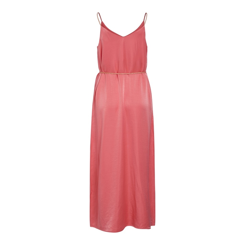 Vila VISANIA VNECK SL ANKLE DRESSDC1466301_2