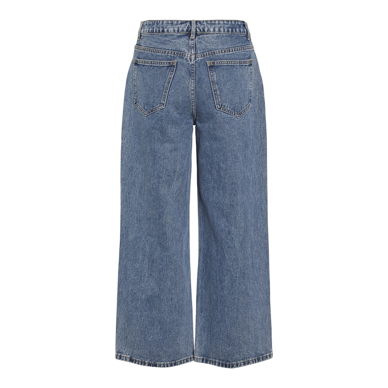 Vila VIMOLLIE HW WIDE JEANS MBD EA021467401_2