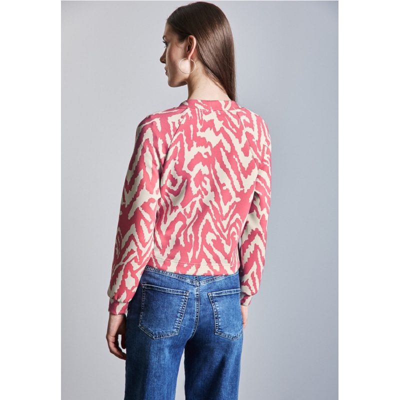 Street one PRINTED SILK LOOK JACKET1486101_3