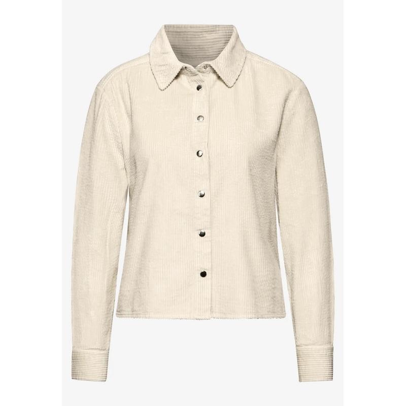 Street one LTD QR COURDUROY SHIRTCOLLAR BLOUSE W