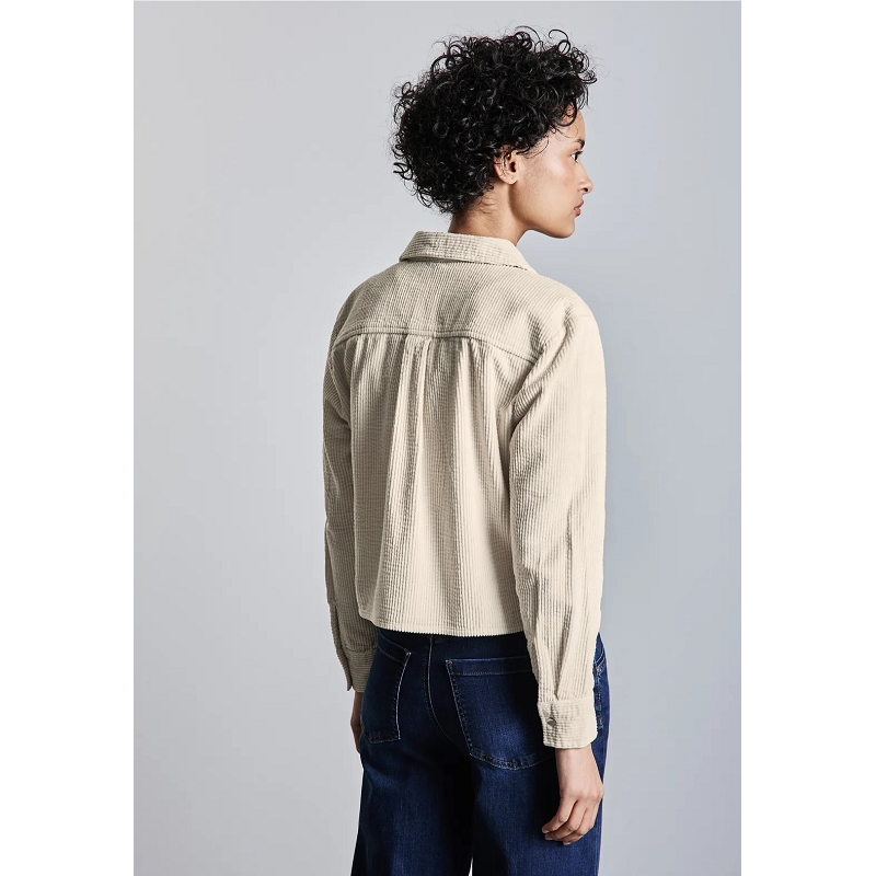 Street one LTD QR COURDUROY SHIRTCOLLAR BLOUSE W1486301_3
