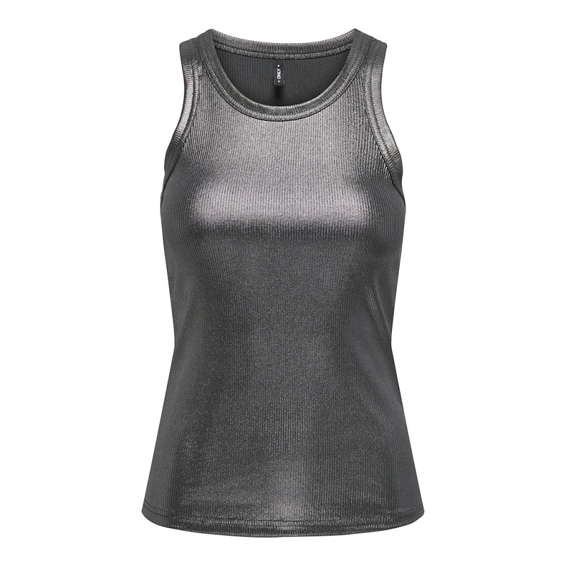 Only SOL LIFE SL GLITTER RIB TOP JRS