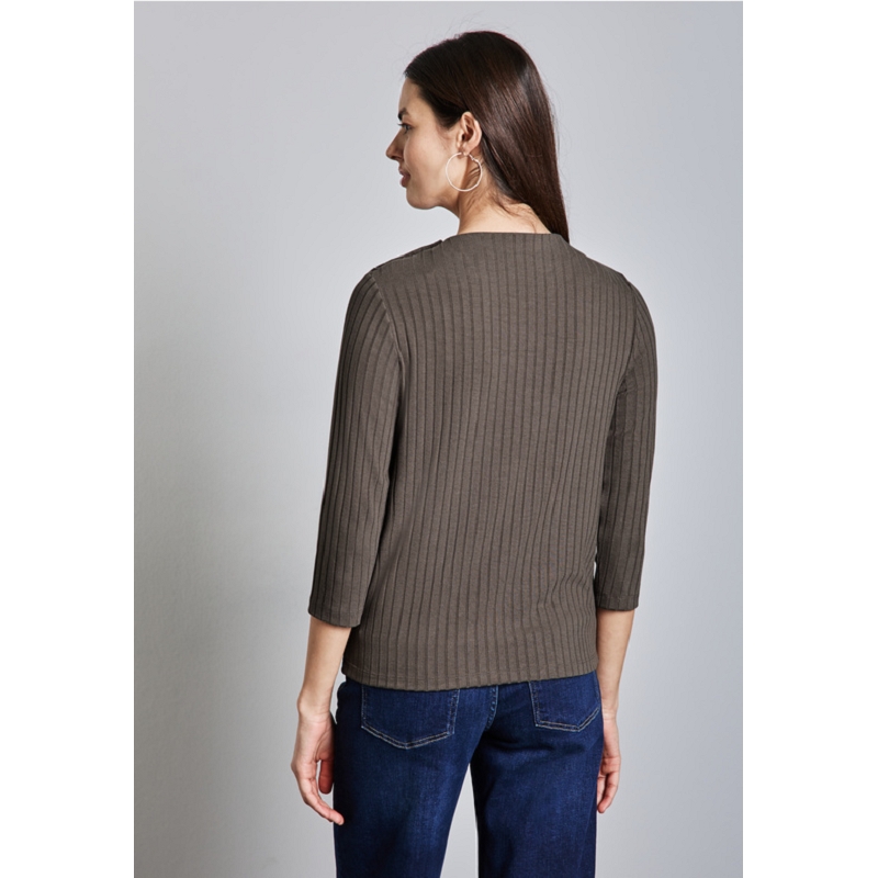 Street one TURTLE NECK SHIRT W.BUTTONS1509801_3