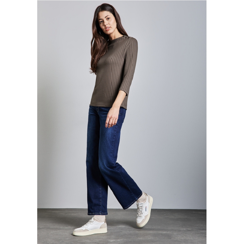 Street one TURTLE NECK SHIRT W.BUTTONS1509801_4