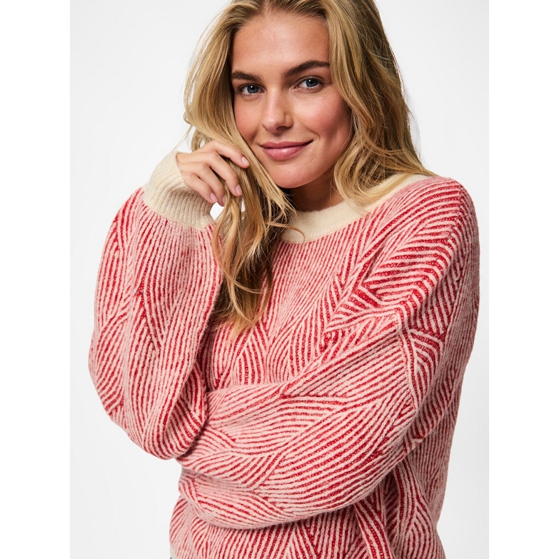 Pieces PCJENNA LS ONECK KNIT NOOS BC1516301_3
