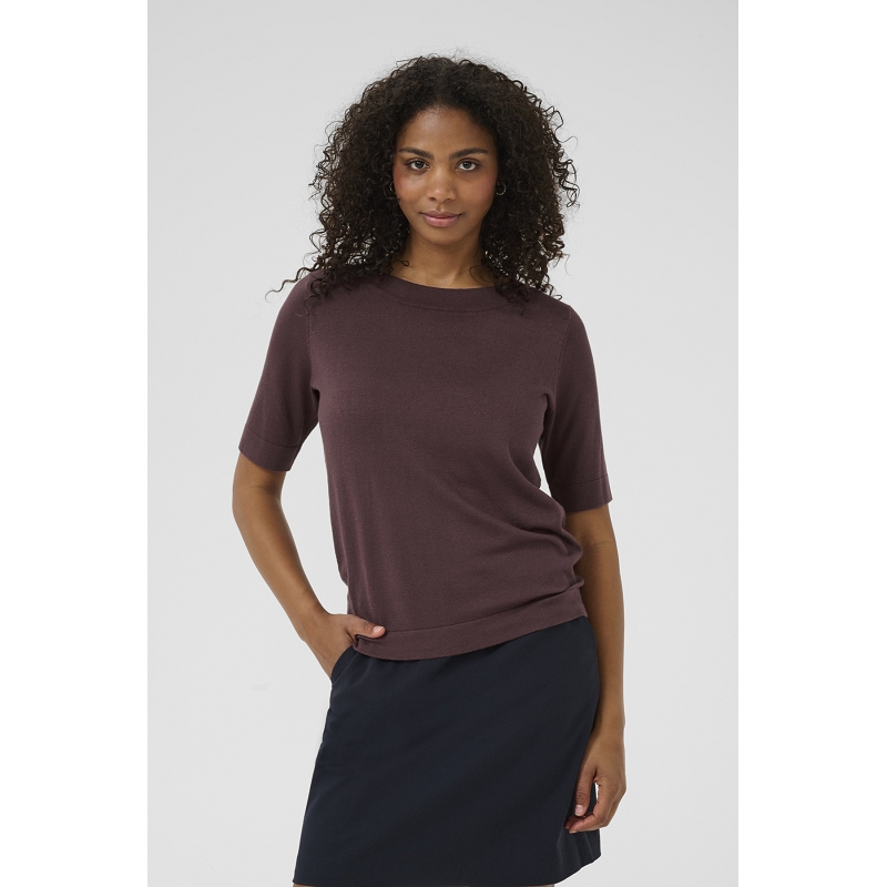 Kaffe dk company KALIZZA BOATNECK SOLID PULLOVER