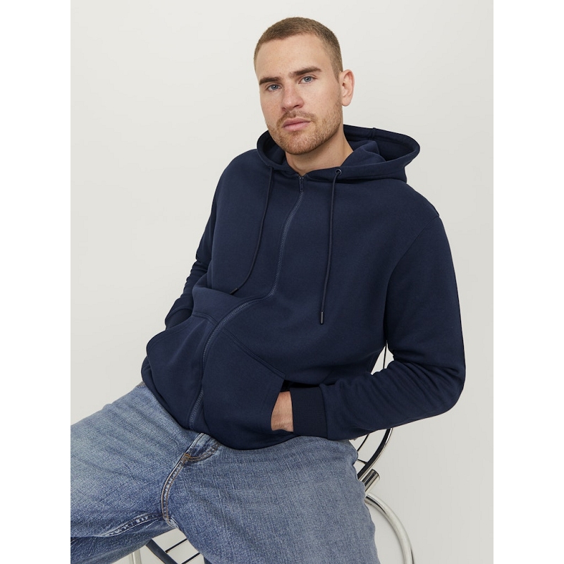 Jack and jones plus JJEBRADLEY SWEAT ZIP HOOD NOOS1520601_3