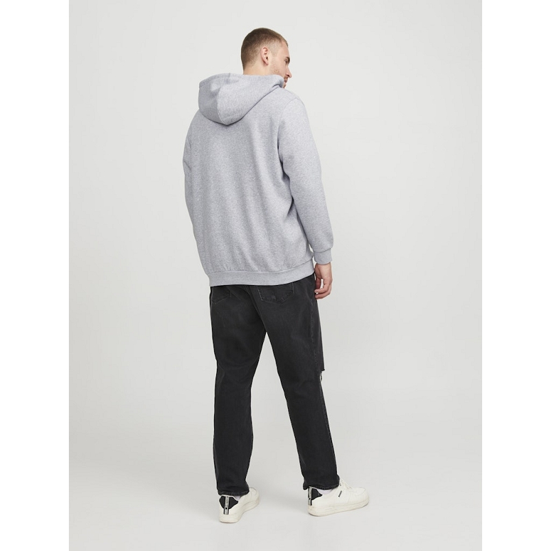 Jack and jones plus JJEBRADLEY SWEAT ZIP HOOD NOOS1520602_4