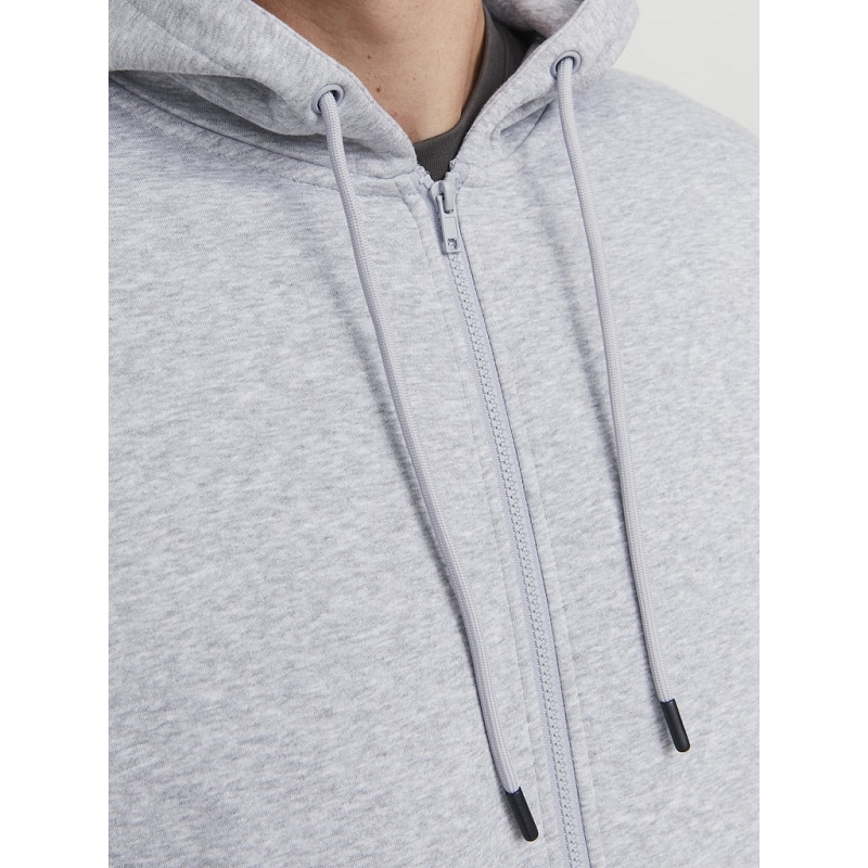 Jack and jones plus JJEBRADLEY SWEAT ZIP HOOD NOOS1520602_6