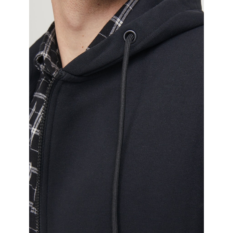 Jack and jones plus JJEBRADLEY SWEAT ZIP HOOD NOOS1520603_5