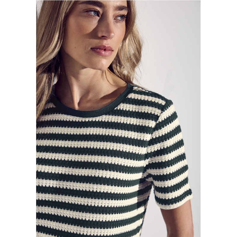 Street one LTD QR SUMMER YDS STRIPE KNITLOOK