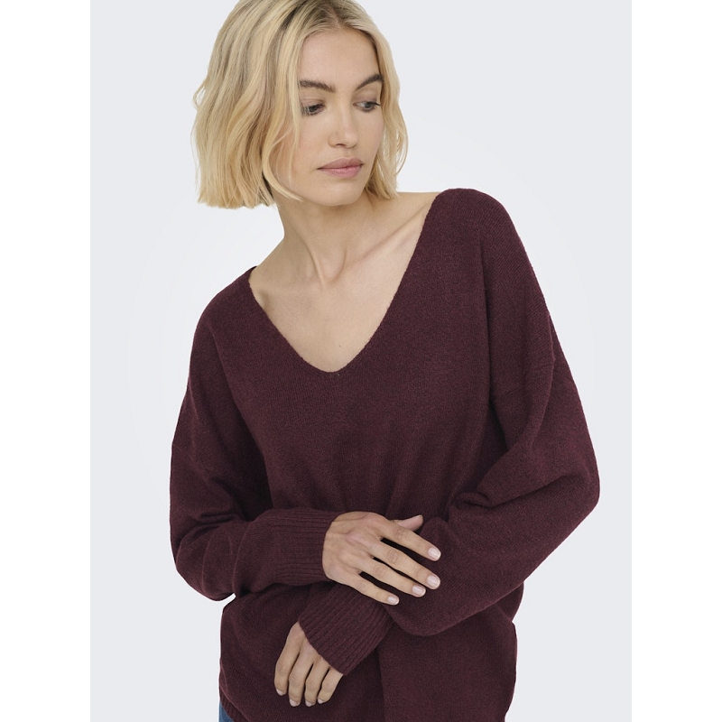 Only RICA LIFE LS VNECK PULLO KNT NOOS1529601_2