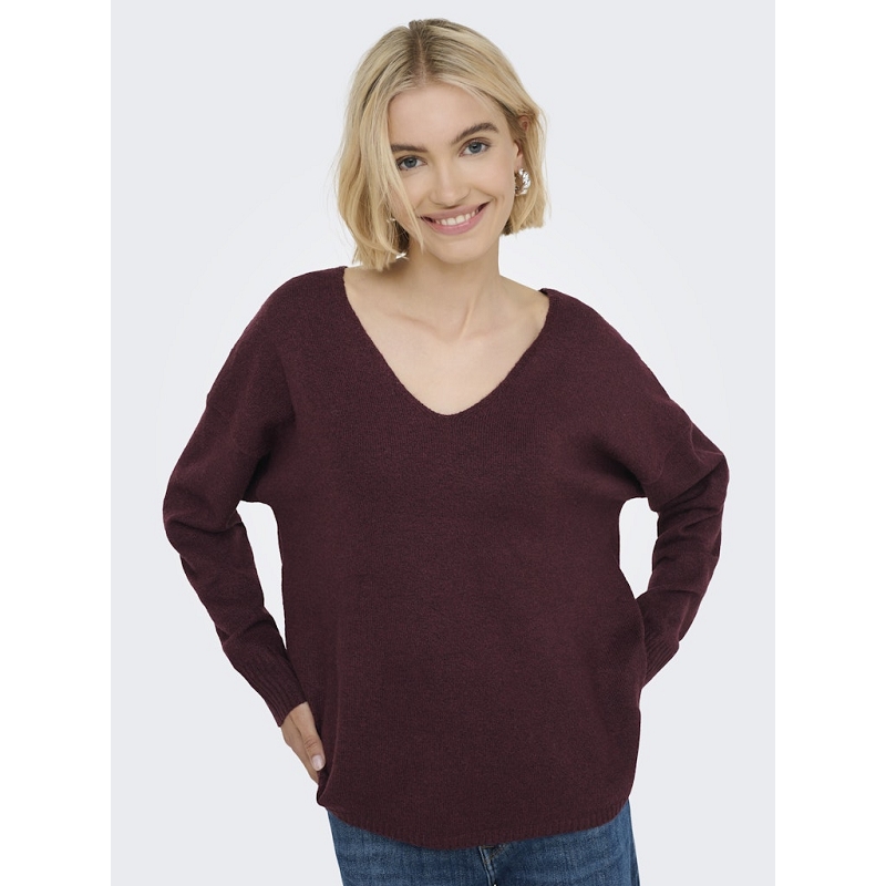 Only RICA LIFE LS VNECK PULLO KNT NOOS1529601_3