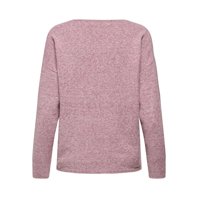 Only RICA LIFE LS VNECK PULLO KNT NOOS1529603_5