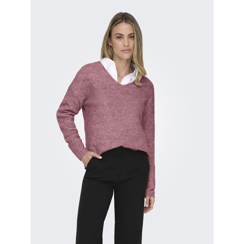 Only CAMILLA VNECK LS PULLOVER KNT NOOS1529701_2