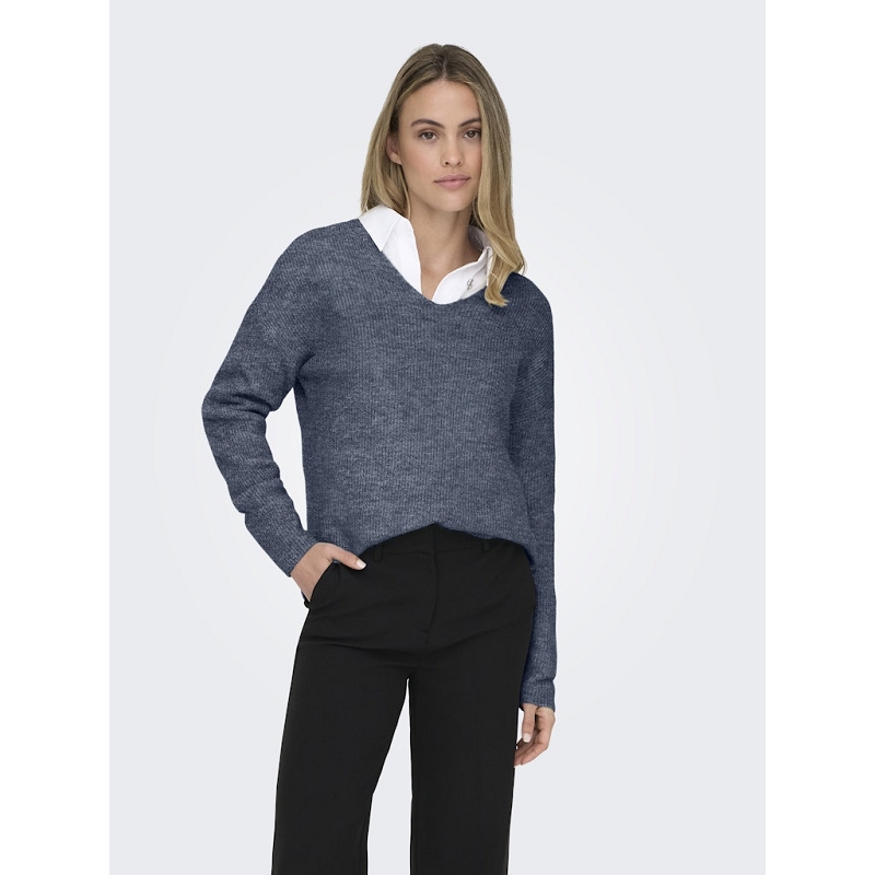 Only CAMILLA VNECK LS PULLOVER KNT NOOS1529702_2