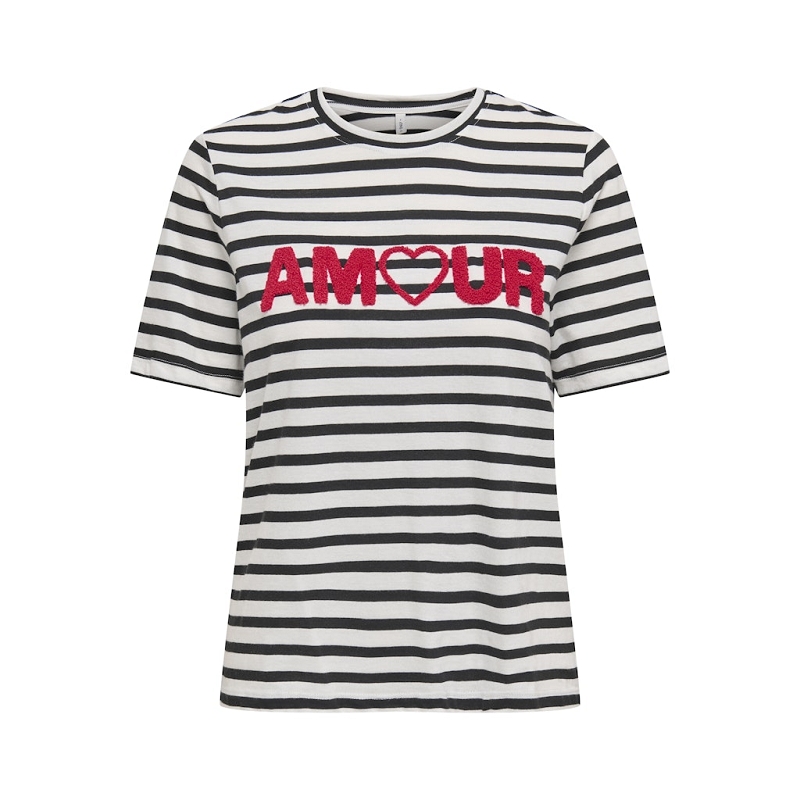 Only KIKO LIFE SS ONECK TERRY TOP CS JRS