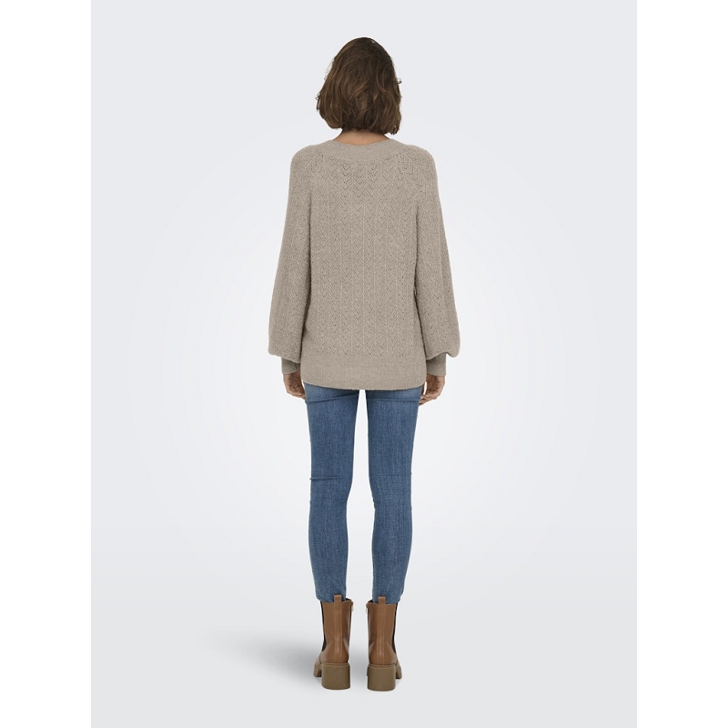 Only LUCILLA LS GLITTER VNECK KNT1534601_2