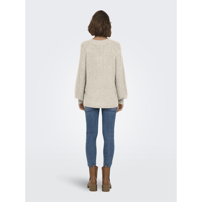 Only LUCILLA LS GLITTER VNECK KNT1534602_2