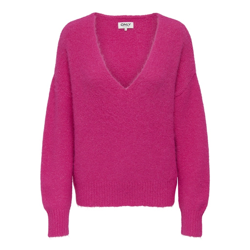 Only MAGGIE LIFE LS VNECK CS KNT