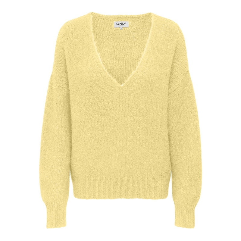 Only MAGGIE LIFE LS VNECK CS KNT