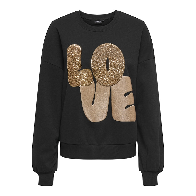 Only LALLY LS LOVE ONECK CS SWT