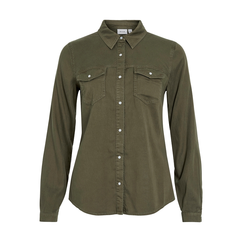 Vila VIBISTA DENIM SHIRTNOOS