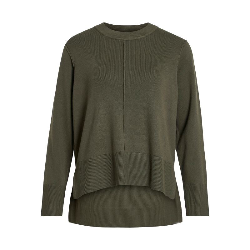 Vila VIOSTRIA ONECK LS KNIT TOPNOOS