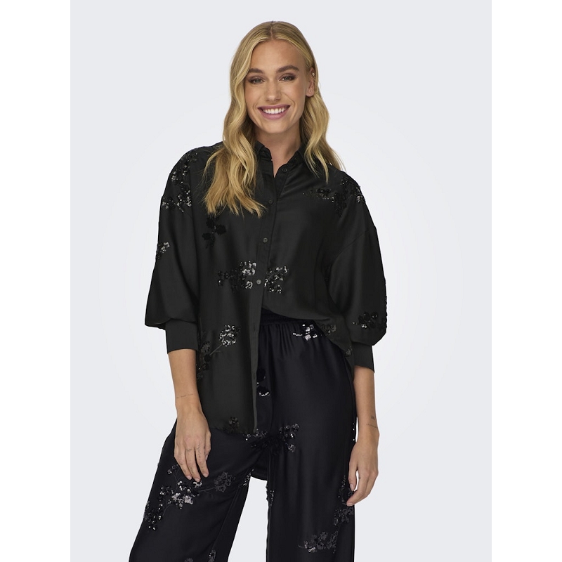 Only LEA SEQUINS SHIRT WVN