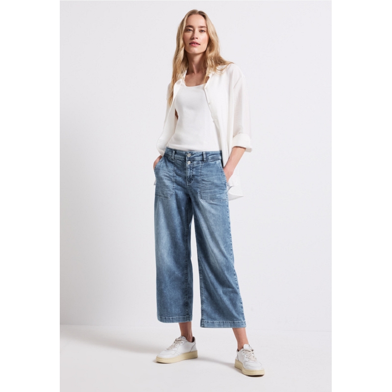 Street one QR DENIMWIDE LEG,MW,MEDIUM BLUE RANDOM1559401_3