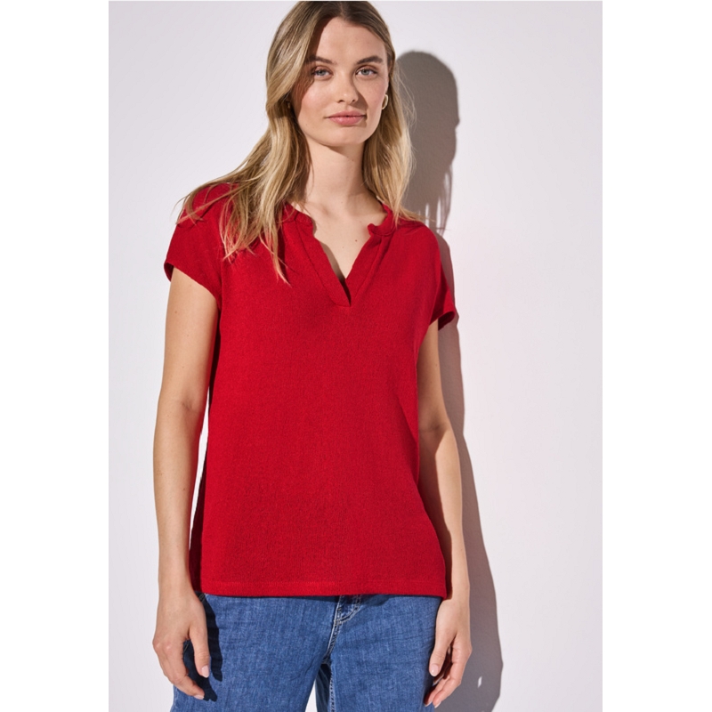 Street one SUMMER KNIT LOOK SHIRT