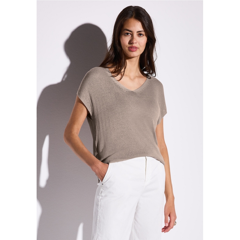 Street one SLEEVELESS SWEATER T