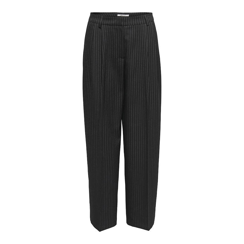 Only REINA HW PLEAT STR PINS PANT TLR
