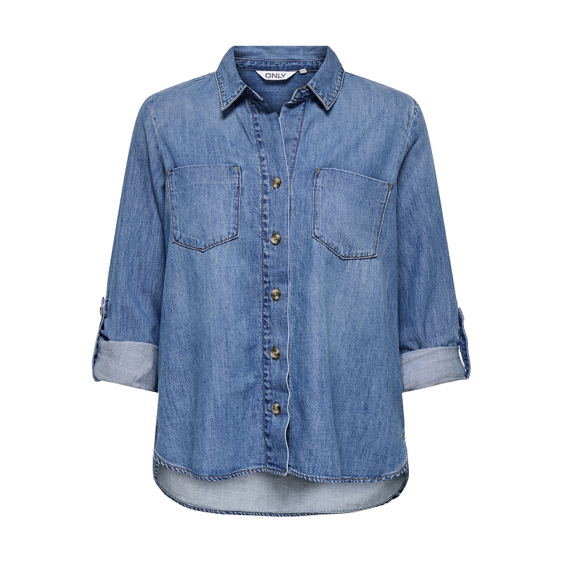 Only YASMIN SHIRT LS DNM AKM NOOS