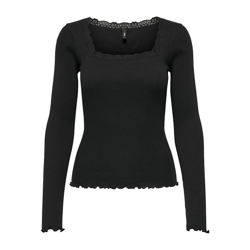 Only XENA LS LACE TOP CS JRS
