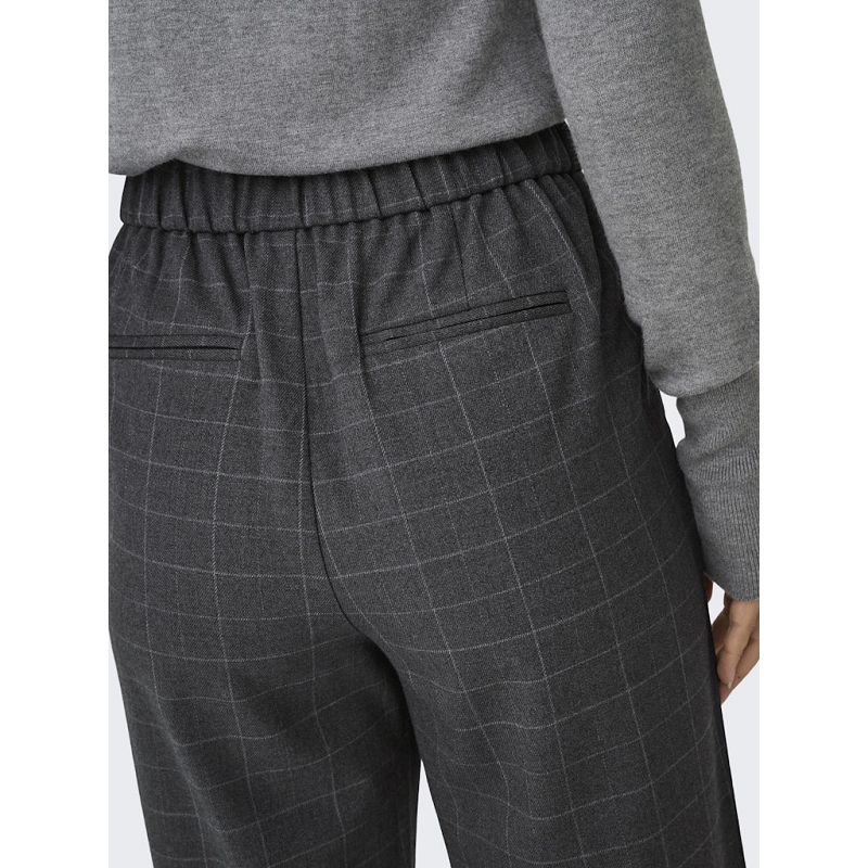 Only RITA LOOSE CHECK LYREX BELT PANT TLR1579101_5