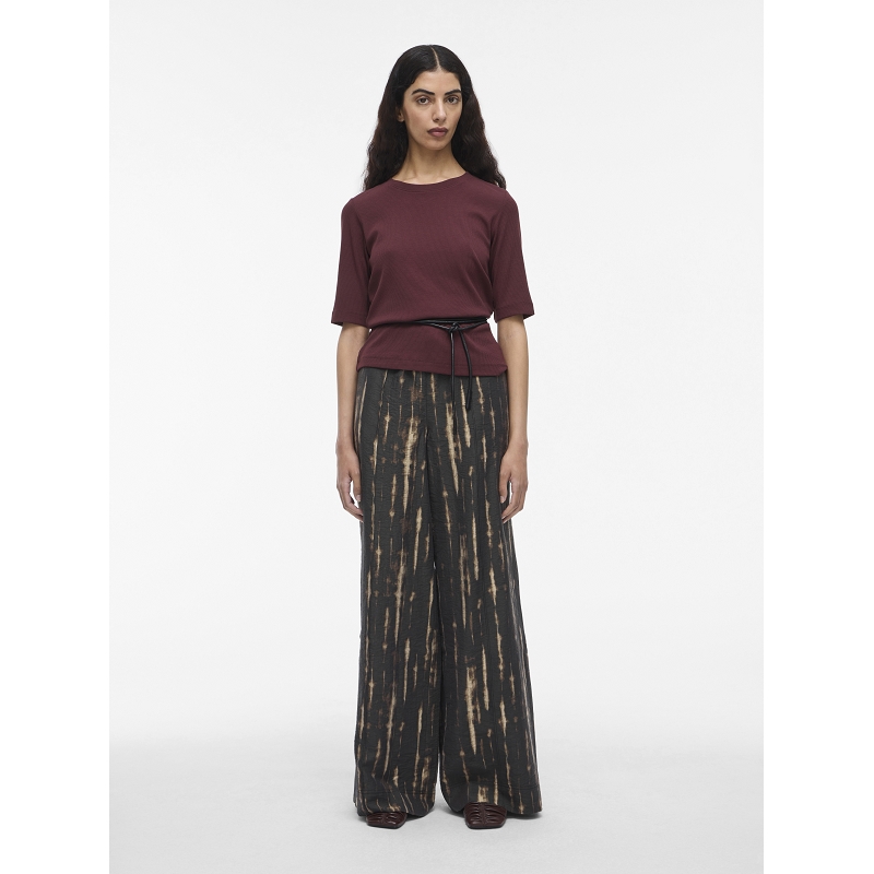 Rouge edit ROUALININE PRINT HW FL WF TROUSER1582501_2